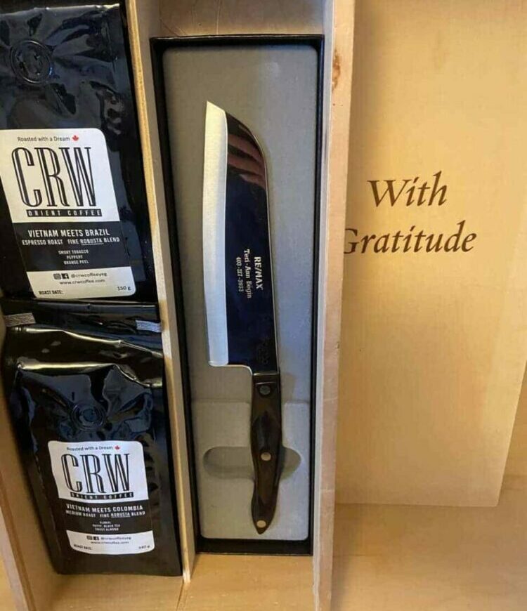 7″ Santoku in a W/B